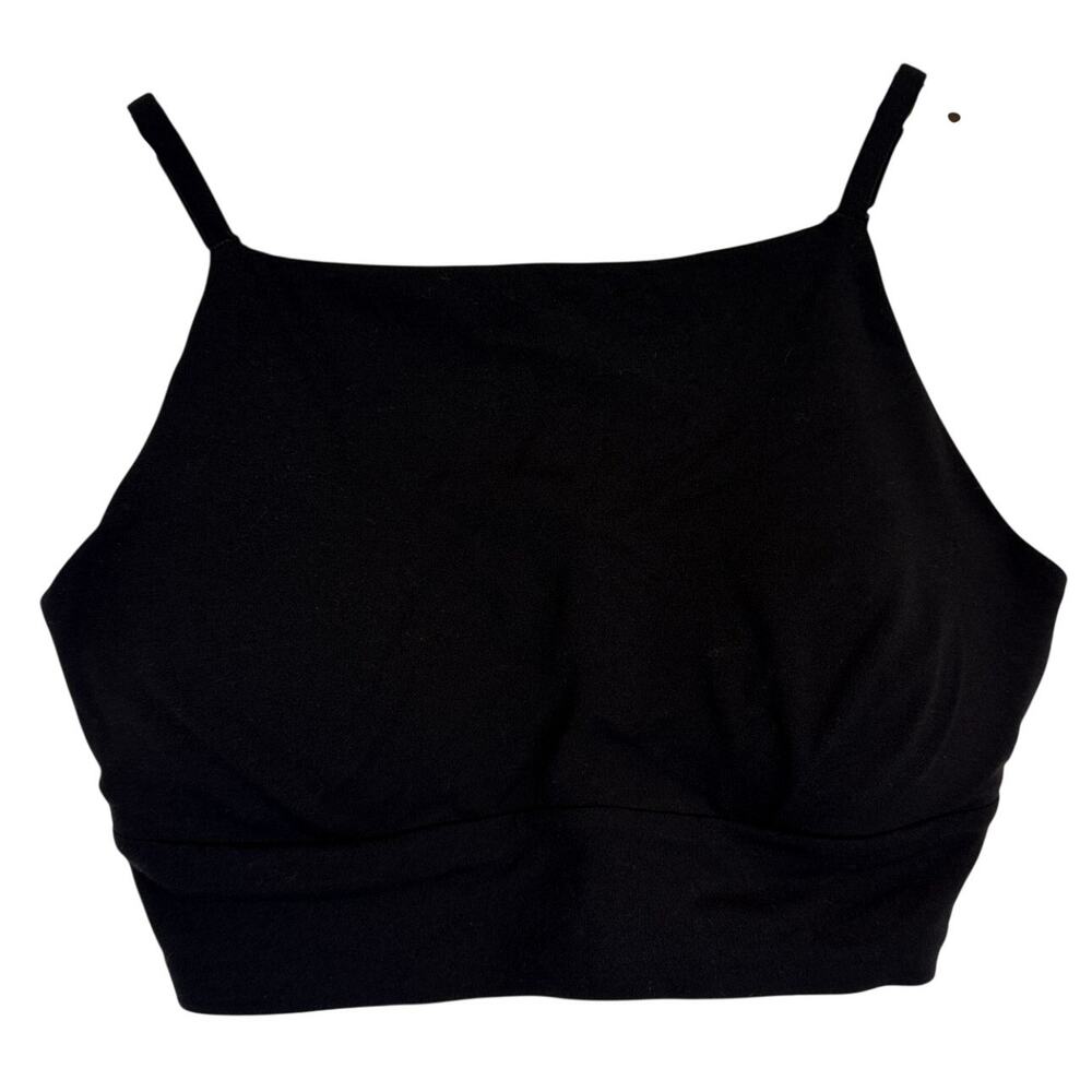 Lululemon Focuser High Neck Sports Bra A/B Cup Black - M